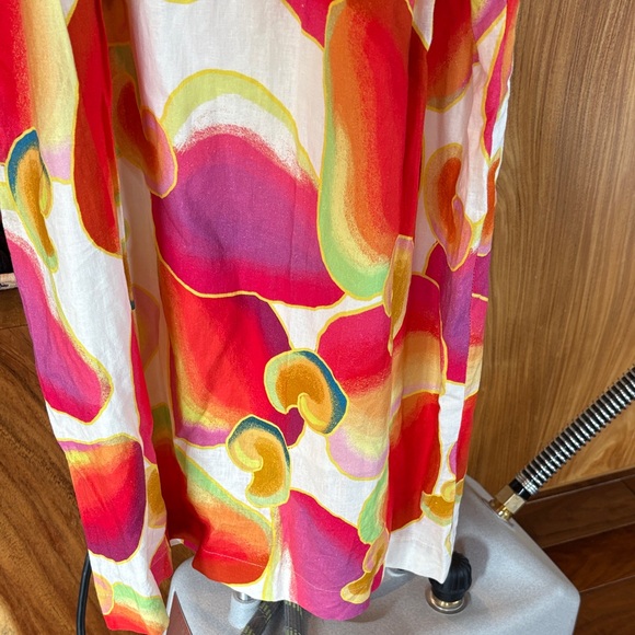 Farm Rio Cashew Juice Midi Dress - Picture 5 of 5